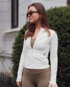 Bumpro Lively Zip Up Jacket White M