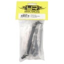 Yeah Racing TRX4-082 HD Steel Front & Rear Center Shaft Set Blac