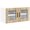  Kjøkkenskap Sonoma eik 80 x 31 x 40 cm Konstruert tre
