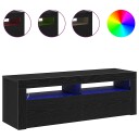  TV skap Svart 120 x 35 x 40 cm Konstruert tre
