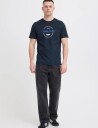 Blend Bhknut Logo S/S Tee   Navy   S
