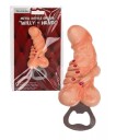 Flaskeåpner med penis i hånd
