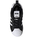 Adidas Originals Sko   Superstar Quickon K   Cblack/Ftwwht/Cblac   Adidas Originals   36   Sko Hvit Svart