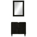 Vidaxl Baderomsskapsett 2 deler heltre mango 3310018