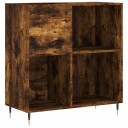  Hifi benk røkt eik 84,5x38x89 cm konstruert tre