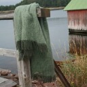 Stackelbergs Mohair Pledd 130x170 cm Moss