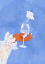 A Single Flower Plakat Plakat / 30x40cm