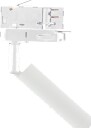 Spectrum 3 faset mini GU10 skinnespot   Hvit uten lyskilde