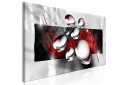 Tavla Shiny Stones 1 Part Narrow Red 150x50  