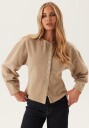 Vero Moda Vmklea Ls O-Neck Cardigan Jrs Ga Beige L