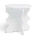 Minitude  Bølgete Sidebord Hvit