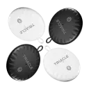 Triacle X-Mark Three sporingsbrikke (4 stk.) Svart/Hvit