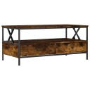  Salongbord røkt eik 100x51x45 cm konstruert tre 8721012124622