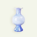 Broste Copenhagen Mella vase 30 cm, intense blue