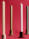 Hay Tube lysestake betong 5,5 cm Bordeaux