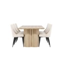 Spisegruppe Venture Home Olivia 210 med 6 stk Leone Stoler