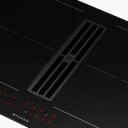 Eico Galileo Slim A600 Induksjonskomfyrtopp med Ventilator 60cm Svart