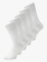 Jack and Jones Basic Tennis Sock 5 Pack Hvit