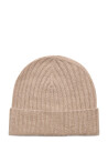 Amanda Christensen Pure Cashmere Beanie   Beige   