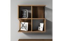 Vegghylle Amtorp 60 cm   Brun|Svart