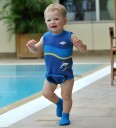 Konfidence "Babywarma" våtdrakt, baby 0-24 mnd - 0-6 mnd Marine motiv