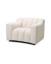 Kelly lenestol bouclé cream