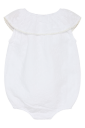 Hust And Claire Magnolia Romper White (80 / 1 år)
