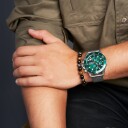 BOSS Admiral 1513905 - Herre - 46 mm - Analog - Kvarts urverk - Mineralglas