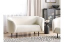 Tuka Sofa 2 seter   Svart/Hvit