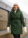 Twentyfour Mode Mia Warm Parkas Grønn 34