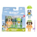 Bluey 2 Pakning Figursett Bluey og Bestefar"s Fisketur