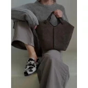 Jim Rickey Dame Vesker Brun ONE SIZE,