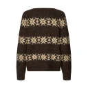 Lollys Laundry Lattiell Knit Ls   Brown   S