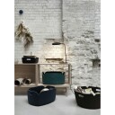 Muuto Restore oppbevaringskurv liten midnight blue