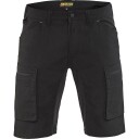 Blåkläder 144918459900C48 Serviceshorts med stretch, svart Str. C48