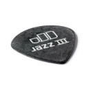 Dunlop Tortex Pitch Svart Jazz III 1.35mm 12 Pick Pack