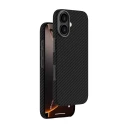 Ferrelli iPhone 17 Kevlar Case Mag MagSafe kompatibelt slankt kevlar deksel svart