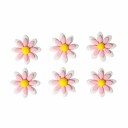 Spiselig Kakepynt Tusenfryd Rosa Pk/6 