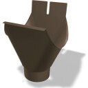10 stk Prefa tut MX-perle og åpning, 333 x 80 mm, P10, brun