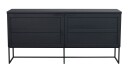 Rowico Home Everett skjenk 160 eik/Svart 160 x 41 cm Svart