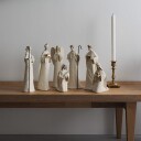 Seasons JULEKRYBBE SETT FIGURER 7 DELER HVIT