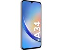 Samsung Galaxy A34 5G 6GB RAM 128GB Vannbestandig Mobiltelefon Sølv