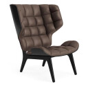 Norr11 NORR11 Mammoth Lenestol Sort/mørk Brun 21001