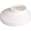 Plastmo kumkrage Ø110x150mm, hvit white 110x150 mm