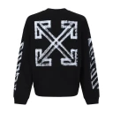 Off White Herre Gensere & Hettegensere Svart M,