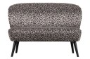 Woood Megan 2-pers. Sofa m. Panther Print Unoliving 1732342-02-0 1732343-01-0