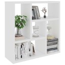 vidaXL Vegghylle hvit 45,1x16x45,1 cm sponplate
