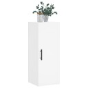  Veggskap hvit 34,5x34x90 cm 8720845440367