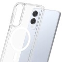 3Mk Armor MagCase for Samsung S25 Edge - Gjennomsiktig MagSafe Kompatibel Mobildeksel