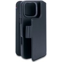 Decoded Leather Detachable Wallet navy iPhone 16 Pro Max
